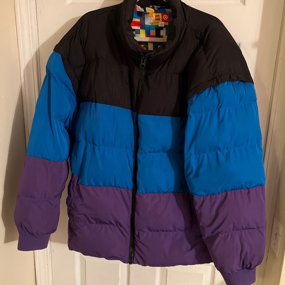 Men’s NWT Lego Target Puffer Vest/Jacket XL